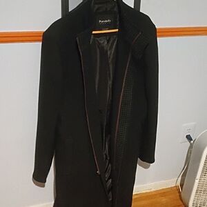 Black Trench Coat for Men